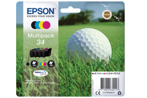 EPSON Multipack Tinte CMYBK T346640 WF-3720/3725DWF 4-color