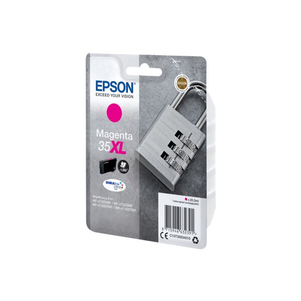 EPSON Tintenpatrone XL magenta T359340 WF-4720/4725DWF 1900 Seiten