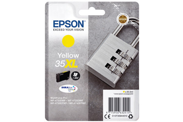 EPSON Cart. dencre XL yellow T359440 WF-4720/4725DWF 1900 pages