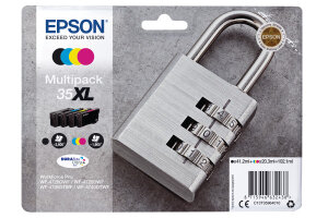 EPSON Multipack Tinte XL CMYBK T359640 WF-4720/4725DWF...