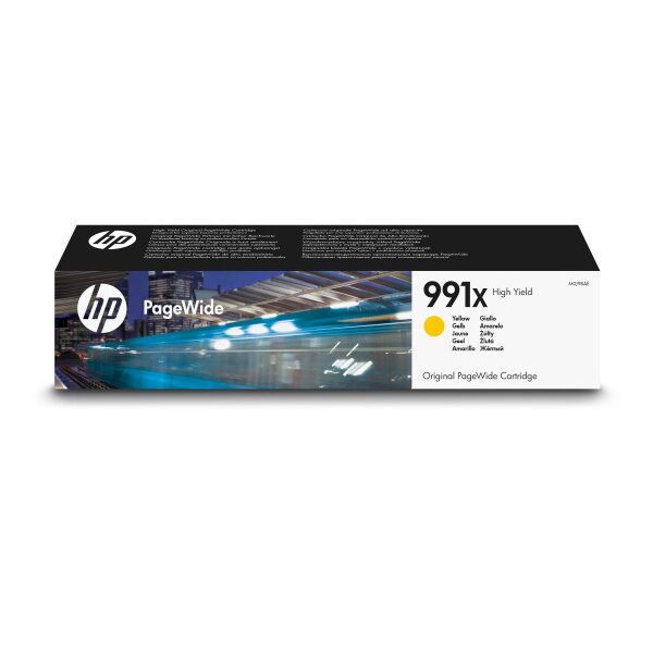 HP PW-Cartridge 991X yellow M0J98AE PageWide Pro 755/772 16000 S.