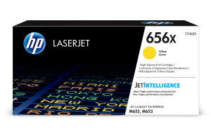 HP Toner-Modul 656X yellow CF462X CLJ Enterprise M652...