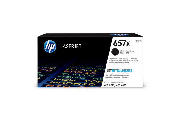 HP Cartouche Toner 657X noir CF470X CLJ Enterprise M681 28000 p.