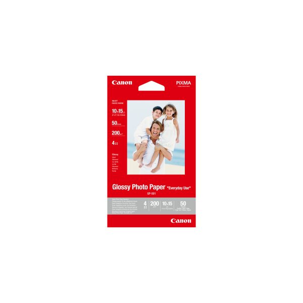 CANON Glossy Photo Paper 10x15cm GP5014x6 InkJet, Everyday 200g 50 fl.