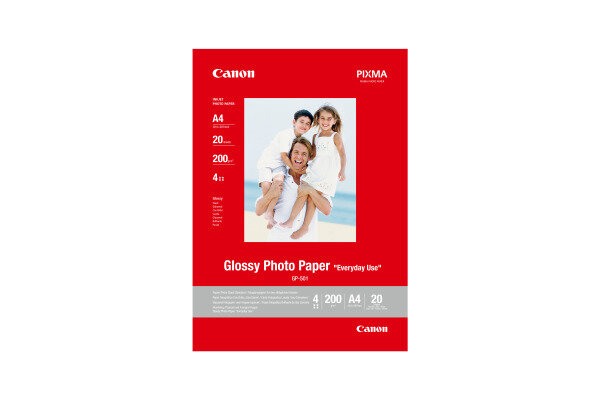 CANON Photo Paper glossy A4 GP501A4 InkJet, 200g 20 feuilles