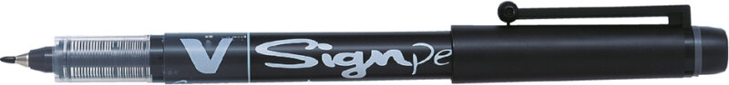 PILOT Stylo feutre V Sign Pen, noir