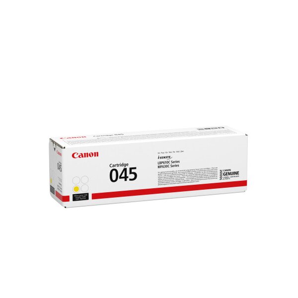 CANON Cartouche toner 045 yellow 1239C002 LBP613Cdw/611Cn 1300 pages
