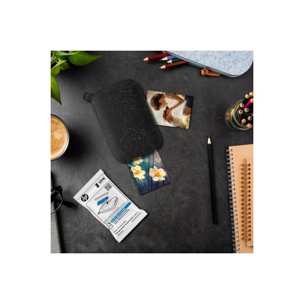 HP ZINK Photo Paper 5x7,6 cm HPIZ2X350 Sticky-Backed 50 feuilles