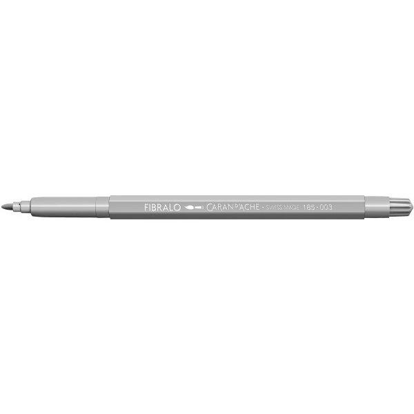 CARAN DACHE Stylo fibre Fibralo 185.003 gris claire