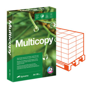 MULTICOPY Premiumpapier hochweiss A4 80g - 1 Palette...