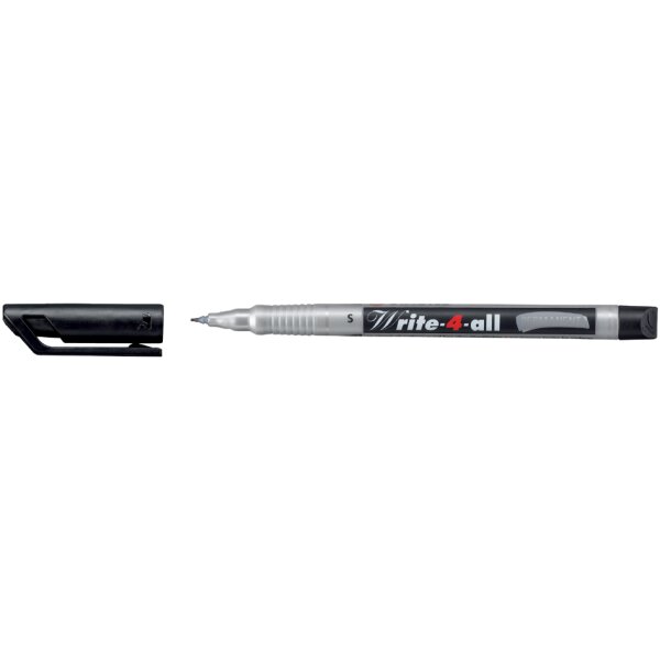 STABILO Permanent-Marker Write-4-all, M, schwarz