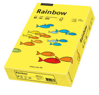 RAINBOW Farbpapier mittelgelb A4 160g - 1 Palette (50000...