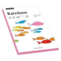 RAINBOW Farbpapier neon pink A4 80g - 1 Palette (80000...