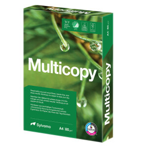 MULTICOPY Premiumpapier hochweiss A4 80g - 1 Karton (2500...