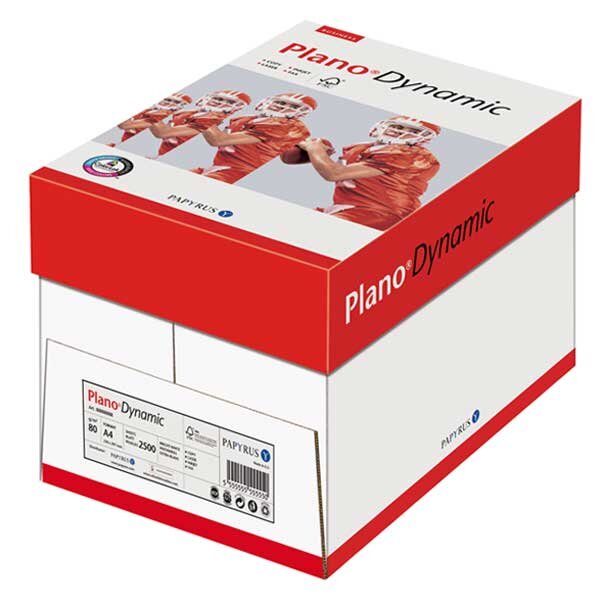 PLANO Dynamic Businesspapier weiss A4 80g - 1 Karton (2500 Blatt)