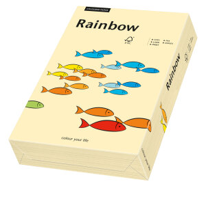 RAINBOW Farbpapier chamois A4 120g - 1 Karton (1250 Blatt)