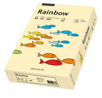 RAINBOW Farbpapier chamois A4 160g - 1 Karton (1250 Blatt)