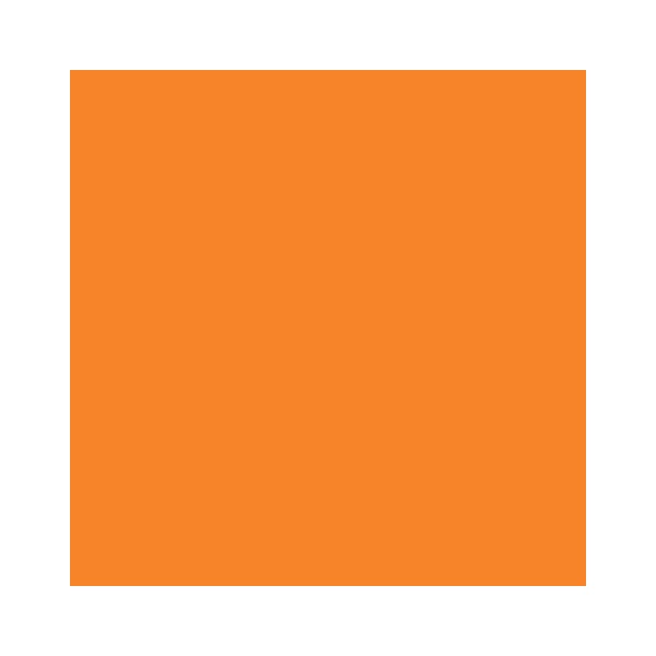 RAINBOW Papier couleur orange intense A4 120g - 1 Carton (1250 Feuilles)