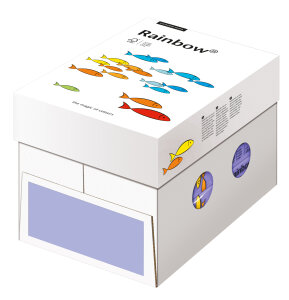 RAINBOW Farbpapier violett A4 120g - 1 Karton (1250 Blatt)