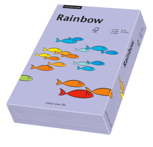 RAINBOW Farbpapier violett A4 120g - 1 Karton (1250 Blatt)