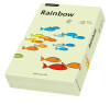 RAINBOW Papier couleur vert clair A4 80g - 1 Carton (2500 Feuilles)