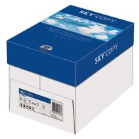 SKY Copy Universalpapier weiss A4 80g - 1 Karton (2500 Blatt)