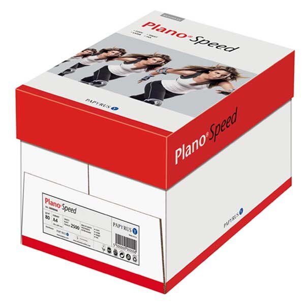 PLANO SPEED Universalpapier weiss A4 80g - 1 Karton (2500 Blatt)