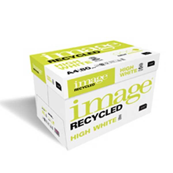 IMAGE Recycled High White Recyclingpapier A4 80g - 1 Karton (2500 Blatt)