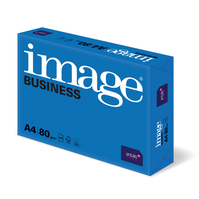 IMAGE Business Papier Business extra blanc A4 80g - 1 Carton (2500 Feuilles)