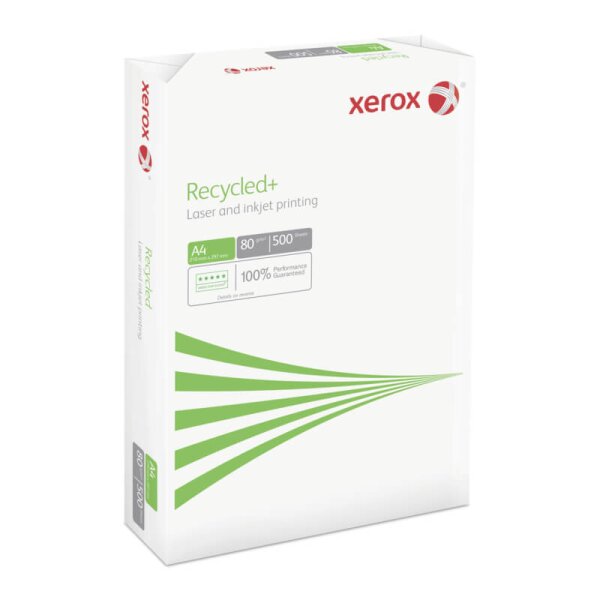 XEROX Recycled+ Papier recyclé A4 80g - 1 Carton (2500 Feuilles)
