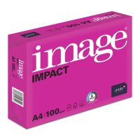 IMAGE Impact Premiumpapier hochweiss A4 100g - 1 Karton (2000 Blatt)