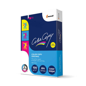 COLOR COPY Papier Laser couleur extra blanc A4 100g - 1...