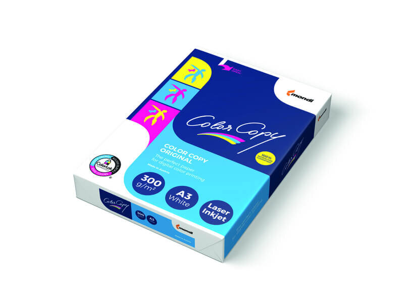COLOR COPY Farblaserpapier hochweiss A3 300g - 1 Karton (625 Blatt)