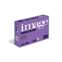 IMAGE Digicolor Farblaserpapier hochweiss A3 300g - 1 Palette (5000 Blatt)