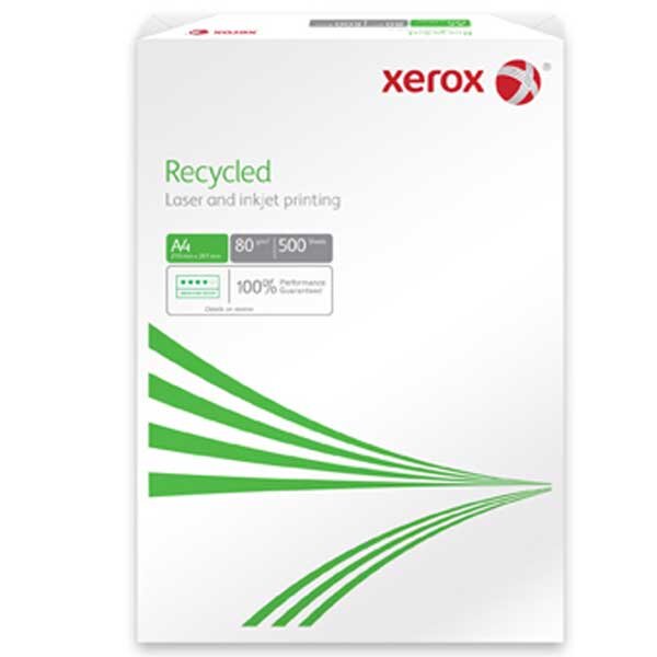 XEROX Recycled Papier recycléA4 80g - 1 Palette (100000 Feuilles)