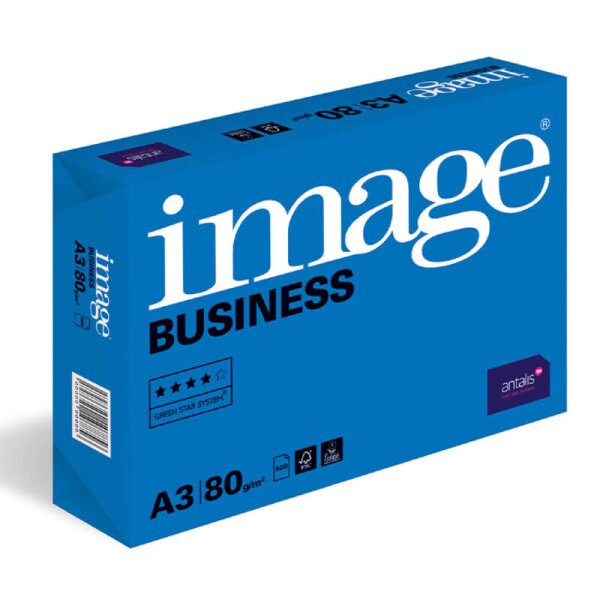 IMAGE Business Businesspapier hochweiss A3 80g - 1 Palette (50000 Blatt)
