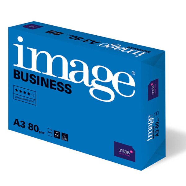 IMAGE Business Businesspapier hochweiss A3 80g - 1 Palette (50000 Blatt)
