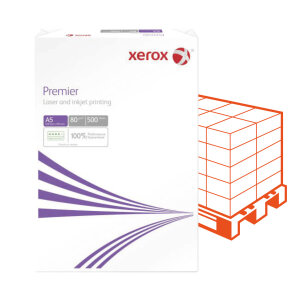 XEROX Premier Businesspapier weiss A5 80g - 1 Palette...