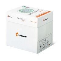 BIO TOP 3 Papier écologique blanc naturel A4 90g - 1 Palette (100000 Feuilles)