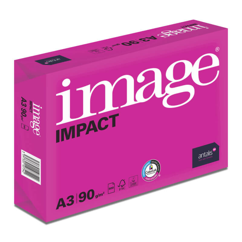 IMAGE Impact Papier Premium extra blanc A3 90g - 1 Palette (50000 Feuilles)