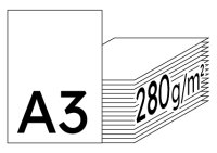 COLOR COPY Farblaserpapier hochweiss A3 280g - 1 Palette (15000 Blatt)