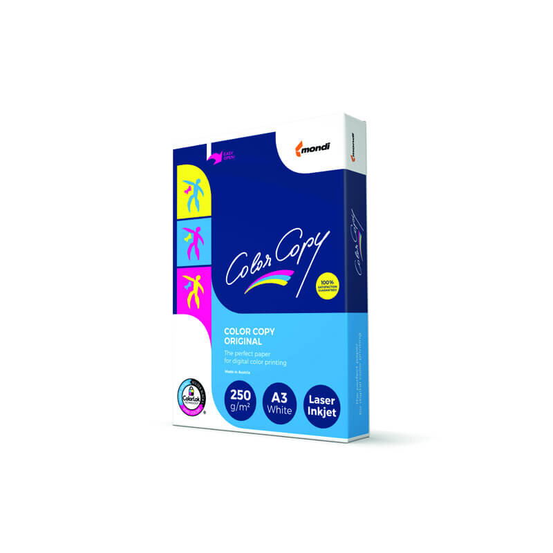 COLOR COPY Farblaserpapier hochweiss A3 250g - 1 Palette (17500 Blatt)